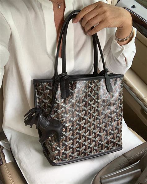 goyard tote bag small|reversible goyard tote bag.